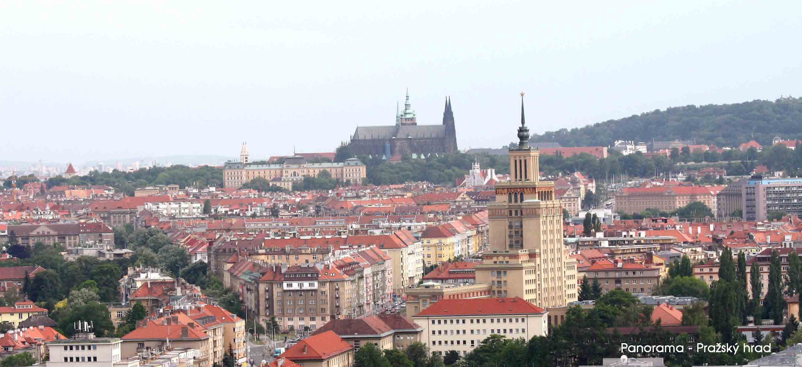 Panorama Pražský hrad