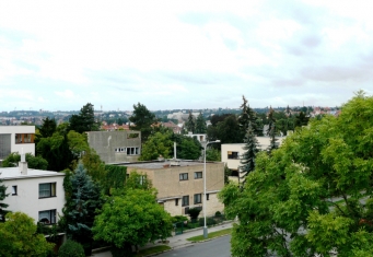 Pohled z terasy - západ